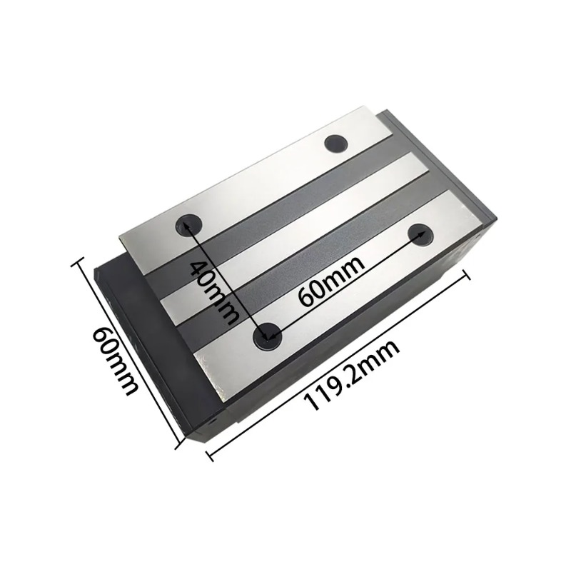 Linear Guide Rail Slider Block - огляд і ціна Cnc Router