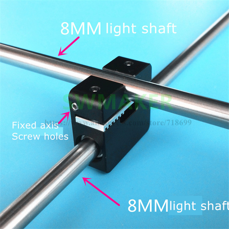 UM2 Updated version cross slid - огляд і ціна Linear Rod 8Mm