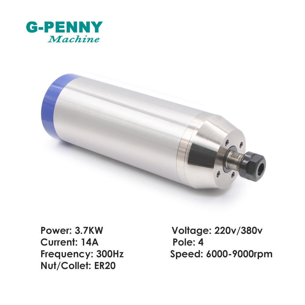 G-PENNY  3.7kw ER20 Metal Work - огляд і ціна Water Cooled Spindle
