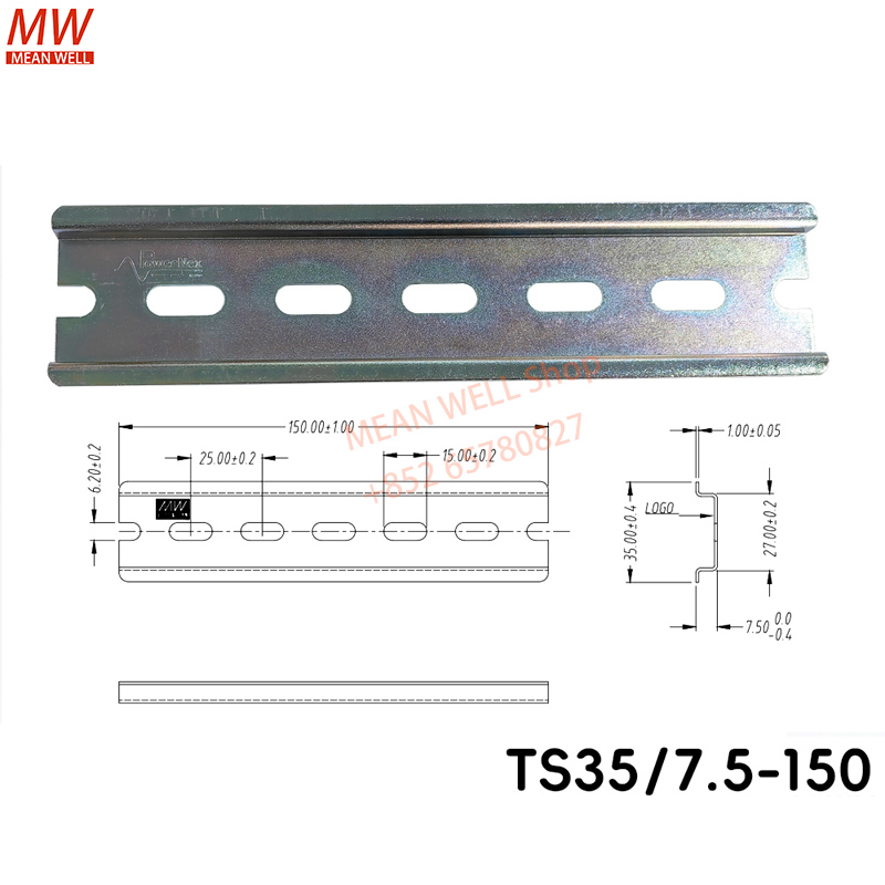 TS35 7.5mm DIN Rail Connector  - огляд і ціна Lm8Uu Bearing